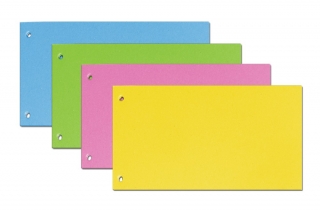 Rozdružovač kartonový 10,5 x 24 - 100 kusů, barevný mix