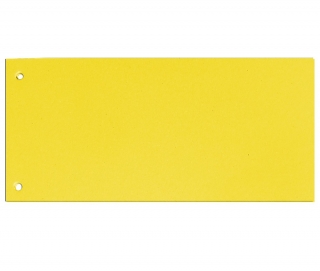 Rozdružovač kartonový 10,5 x 24 - 100 kusů, žlutý