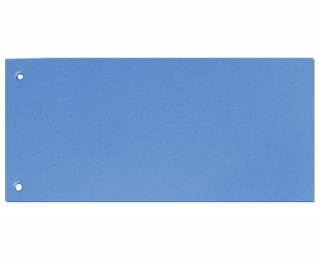 Rozdružovač kartonový 10,5 x 24 - 100 kusů, modrý