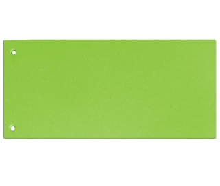 Rozdružovač kartonový 10,5 x 24 - 100 kusů, zelený