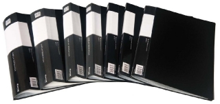 Katalogová kniha AURO A4 PP 10 listů černá