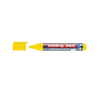 Popisovač na bílé tabule Edding 360 (1,5-3 mm) - žlutý