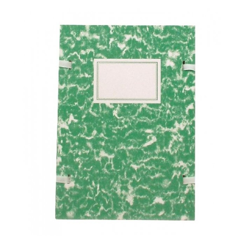 Spisová deska s tkanicí A4, zelená