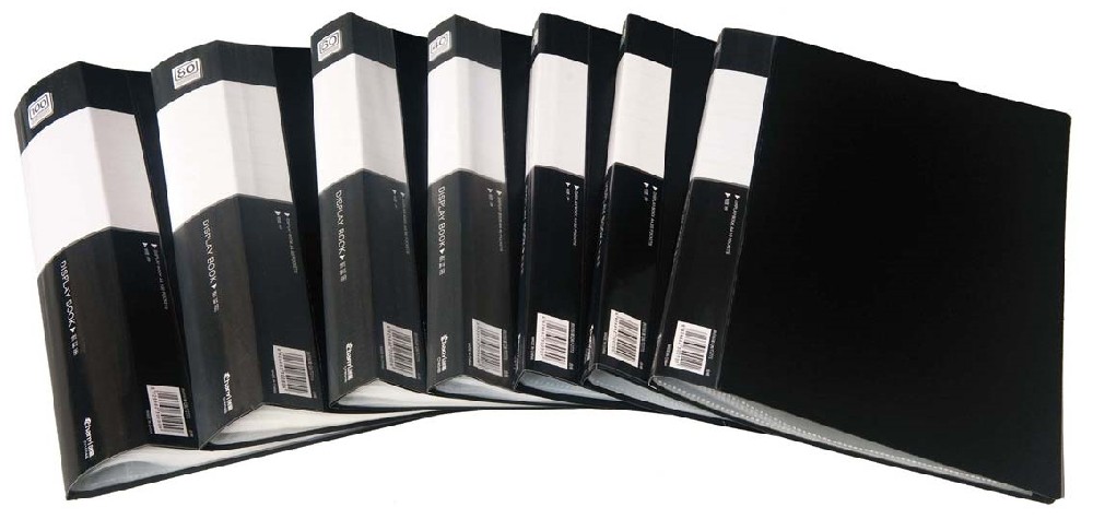 Katalogová kniha A4 PP 20 listů černá