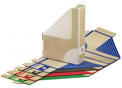 Archivační box EMBA otevřený papírový černý