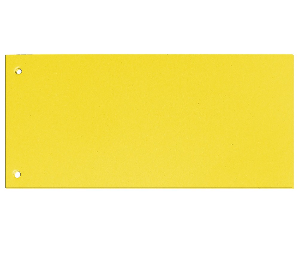 Rozdružovač kartonový 10,5x24 100ks žlutý