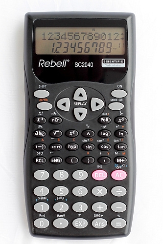 KALKULAČKA REBELL SC2040 vědecká