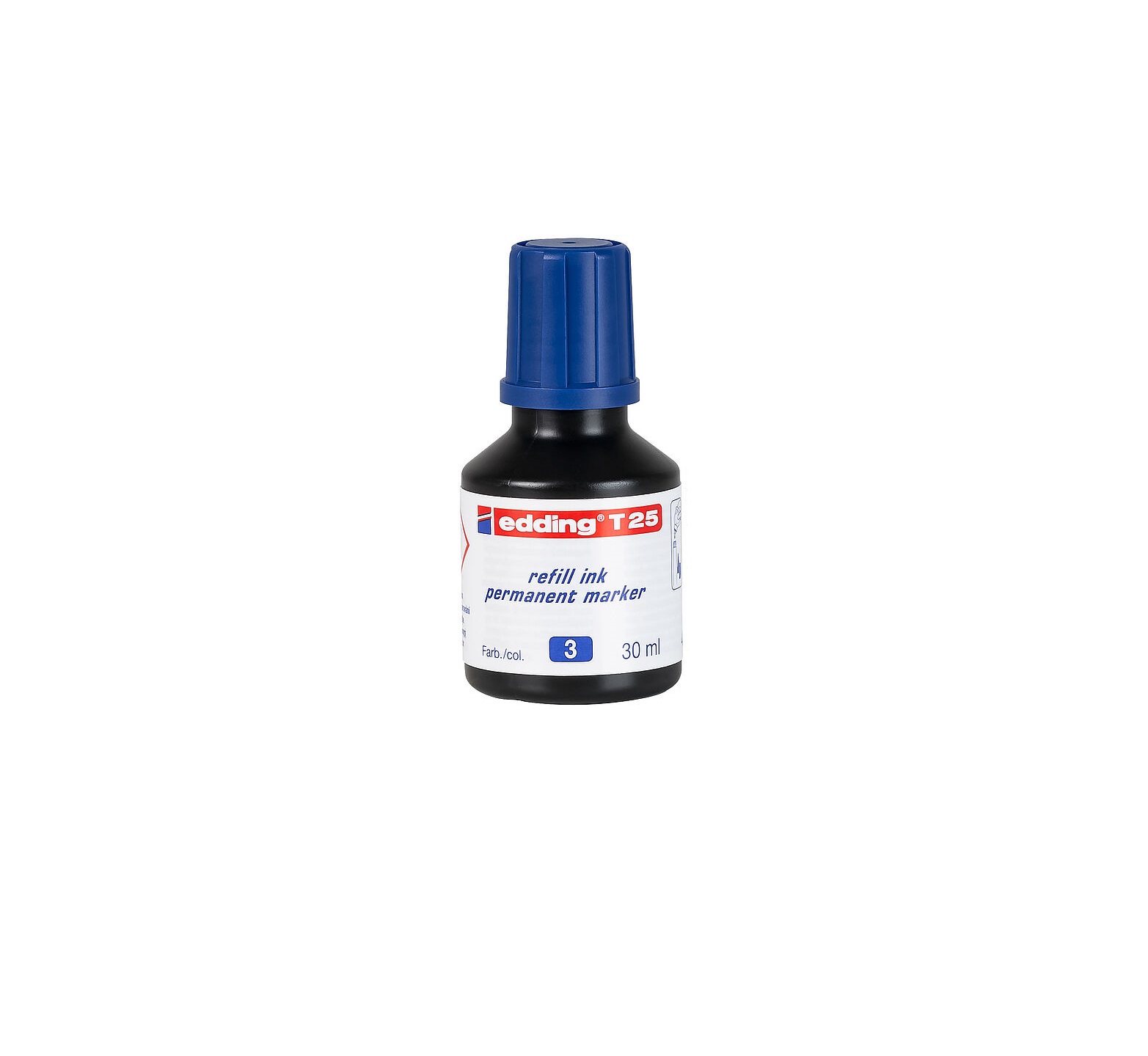 Náhradní inkoust Edding T 25 (30 ml) - modrý