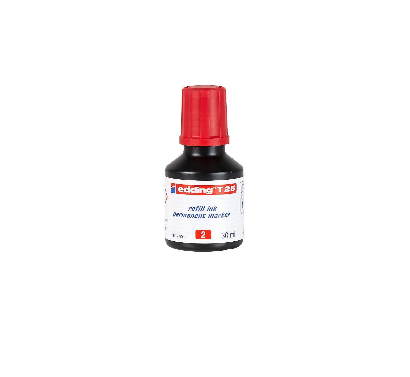 Náhradní inkoust Edding T 25 (30 ml) - červený