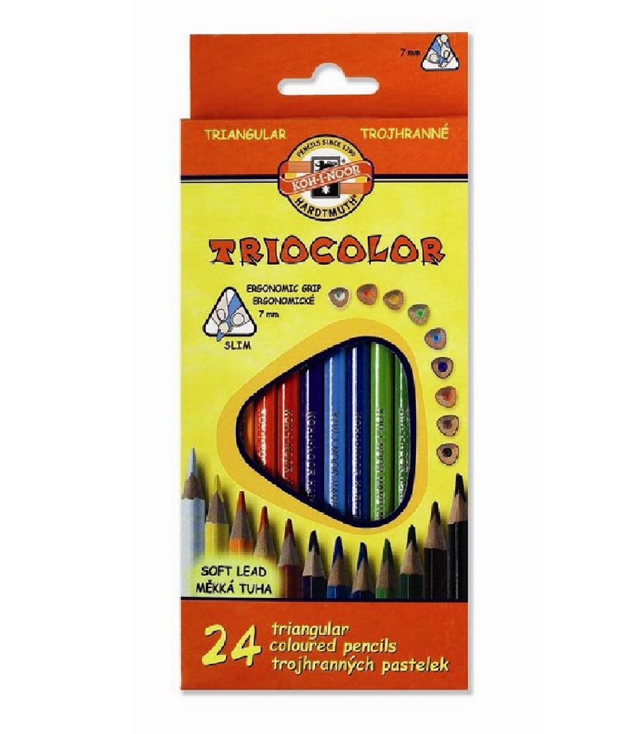 Pastelky Triocolor 3134 - sada 24 barev