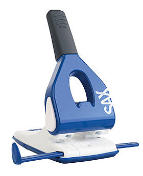 Děrovačka SAX 618 65 listů, modrá