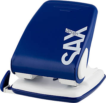 Děrovač SAX 518 40 listů, modrá
