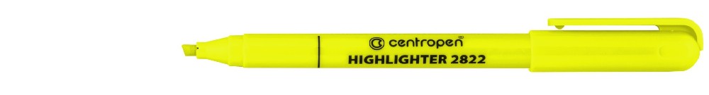Zvýrazňovač CENTROPEN 2822, žlutý