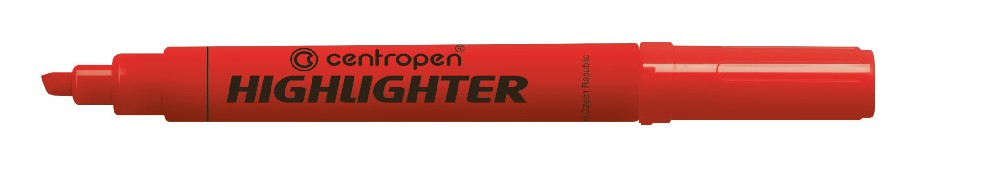 Zvýrazňovač CENTROPEN 8552 červený