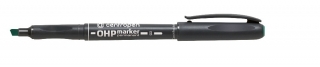 Popisovač 2638 B zelená OHP 3,0 mm, seříz.hrot