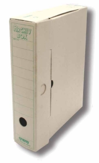Archivační krabice EMBA hřbet 75 mm klasik