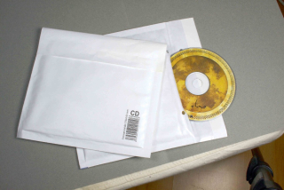 Bublinková obálka CD