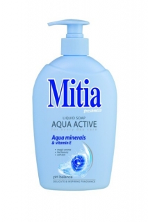 Mýdlo s pumpičkou MITIA aqua active 500 ml