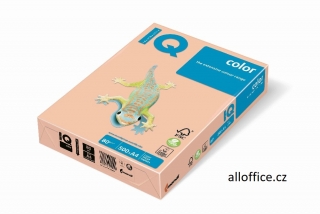 Barevný papír IQ COLOR SA24 A4 80 g - lososová