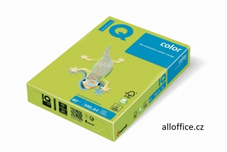 Barevný papír IQ COLOR NEOGN A4 80 g - reflexní zelená