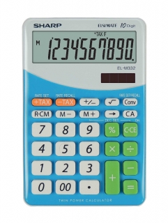Kalkulačka SHARP EL-M332 modrá