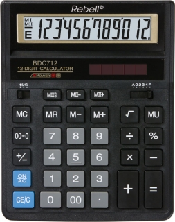 Kalkulačka REBELL BDC 712 černá