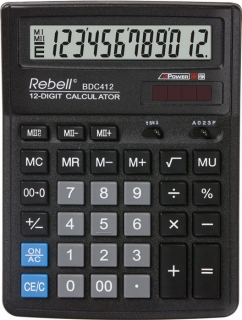Kalkulačka REBELL BDC 412