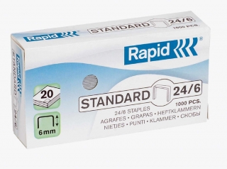 Drátky RAPID standard 24/6 1000 ks