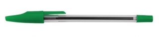 Kuličkové pero SPOKO jednorázové, zelená