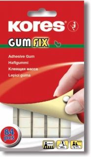 KORES lepicí guma gumfix, 50 g = 84 kusů