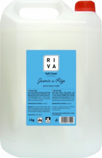 Tekuté mýdlo RIVA 5 l bílé