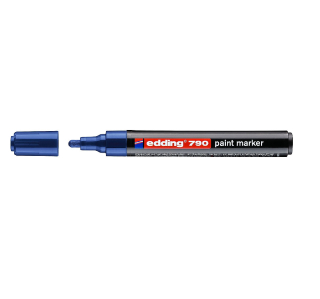 Lakový značkovač Edding 790 (2-3 mm) - modrý
